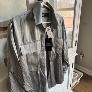 Abercrombie & Fitch long sleeve beautiful button down blouse NWT